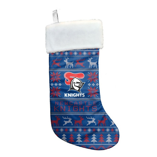 Newcastle Knights Jumbo Christmas Stocking Newcastle Knights Jumbo Christmas Stocking