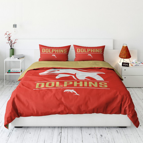 The Dolphins King Quilt Cover Set The Dolphins King Quilt Cover Set