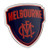 Melbourne Demons Lensed Chrome AFL Supporter Logo