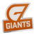 Greater Western Sydney Giants Lensed Chrome AFL Supporter Logo