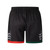 South Sydney Rabbitohs 22 Mens Training Shorts Zipper Black