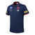 Melbourne Football Club 22 AFL Mens Media Polo - Blue