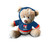 Newcastle Knights NRL Plush Teddy With Hoodie