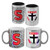 St Kilda Saints AFL Metallic Can Cooler & Mug & Christmas Gift Pack