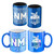 North Melbourne Kangaroos AFL Metallic Can Cooler & Mug & Christmas Gift Pack