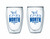 North Melbourne Kangaroos Set Of Two Double Wall Glass