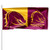 Brisbane Broncos Pole Flag : 90 cm x 180 cm