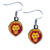 Brisbane Lions Colour Logo Earrings