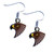 Hawthorn Hawks Colour Logo Earrings