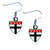 St. Kilda Saints Colour Logo Earrings