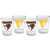 Hawthorn Hawks AFL 4 Pack Shot Glass