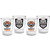 Wests Tigers NRL 4 Pack Shot Glass