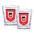 St George Illawarra Dragons NRL 2 Pack Spirit Glasses