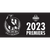 Collingwood Magpies 2023 Premiers Pole Flag : 90 cm x 180 cm
