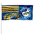 Parramatta Eels Pole Flag : 90 cm x 180 cm