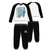 Cronulla-Sutherland Kids Sharks Raglan Sleeve Cuffed Pj Set