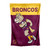 Brisbane Broncos Mascot Wall Flag