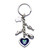 New Zealand Warriors Charm Keyring