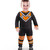 Wests Tigers Baby Footysuit Onesie