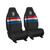Western Bulldogs Car Seat Cover Set