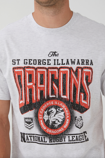 Maillot Rugby Vintage St George Illawarra Dragons - Classic, Taille XXXL, Rouge