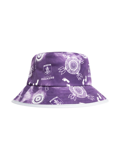 Official AFL Fremantle Dockers AFL Indigenous Adult Bucket Hat