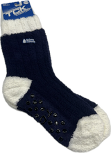 TCK Comfort Socks Blue/white Andrews lettering