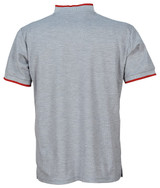 AU Polo Grey with Zip Red