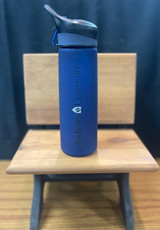 Frosted Sport Bottle - Navy