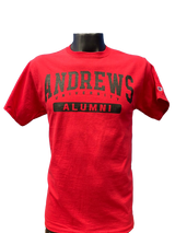 B - Champion, T-shirt, Red -  Andrews University with Alumni