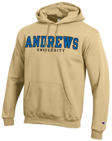 B - Champion, Hoodie, Yellow - Andrews University