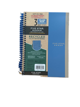 B - Ruled Notebook 3 subject