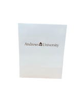 B - Folder Laminated - White Twin Pocket -AU Seal - 63494