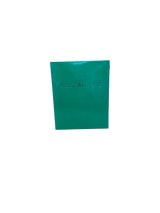 B - AU Folder Laminated - Light Grenn Twin Pocket -AU  Gold Lettering_36710
