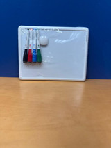 Erase Board Bundle 4 markers, 4 magnets