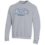 Champion - Powerblend Fleece Crew Heather Gray