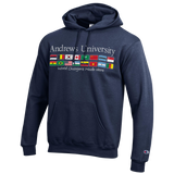 B - Champion, Powerblend Fleece Hoodie, Marine Navy