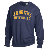 Gear, Comfort Wash Crew Hanes, Navy Blue