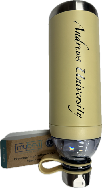 Mybevi Premium Hydration Bottle Clear View - w/  AU Letering