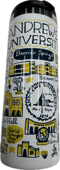JG Tumbler 14Oz Impact Wrap w/ AU Campus Art