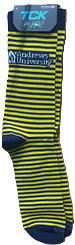 TCK Socks - For Her - Ladies  Thin Stripe Creew - AU