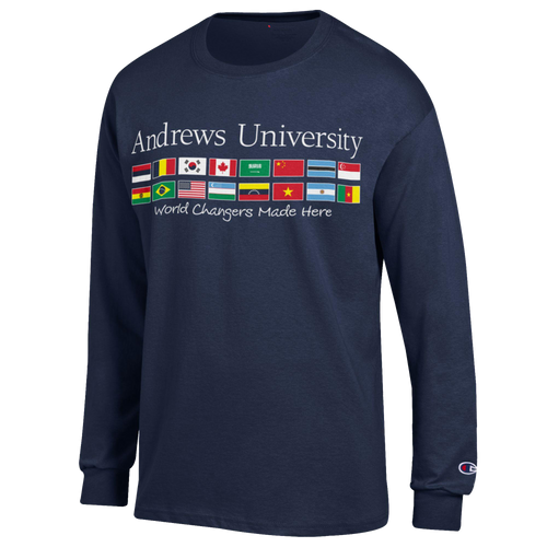 B - Champion, Basic Tee Long Sleeve, Marine Navy