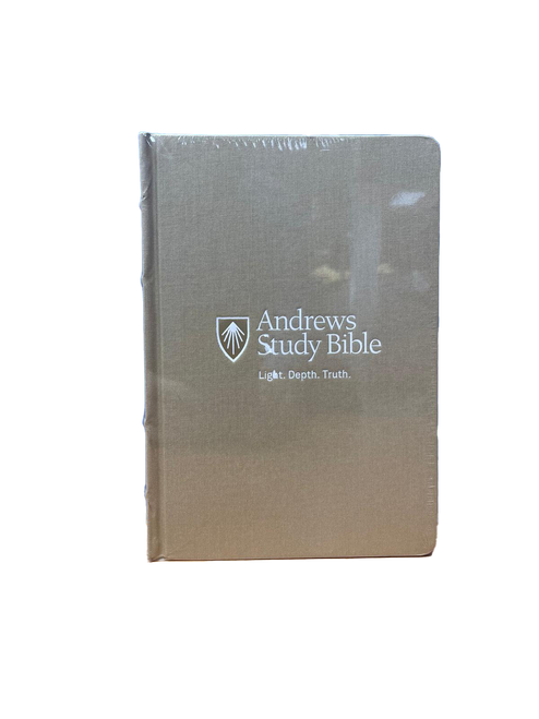 B - Andrews Study Bible, NIV - Gold Hard Cover