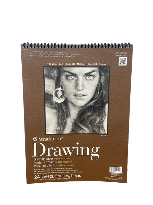 B - Drawing Paper medium surface Pad 11X14 24 sheets