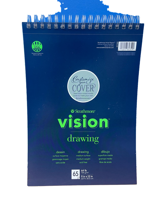 B- Vision Drawing Pad 9x12 65 sheets