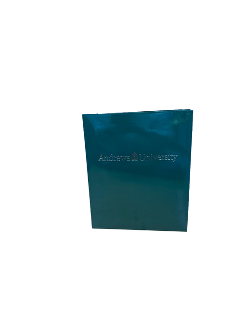 B - Folder Laminated - Dark Green Twin Pocket - 634555 & 63485