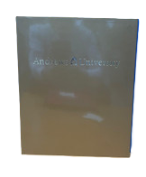 B - Folder Laminated - Gold Twin Pocket - Silver AU _63453