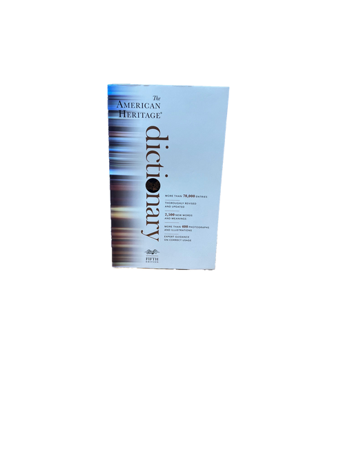 B -Dictionary - American Heritage - 5th Edition