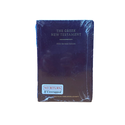 B -The Greek New Testament 5th Revised Edition