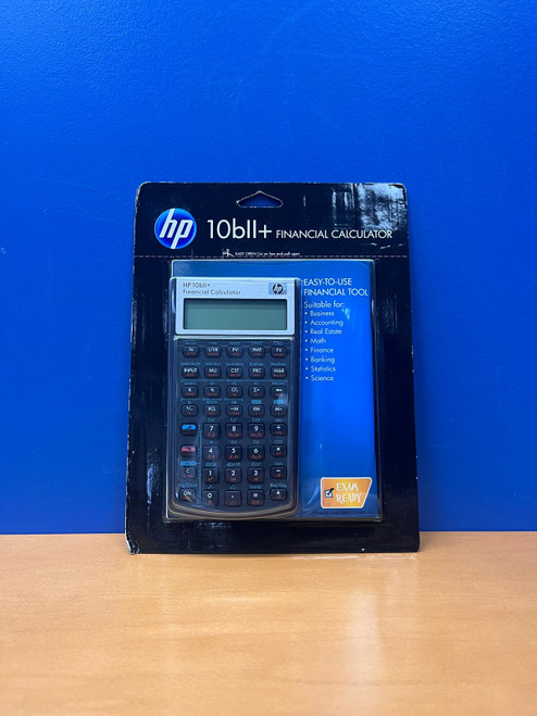 B - HP 10bii+ Easy-to-Use  Financial calculator
